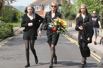 The funeral of Peaches Geldof