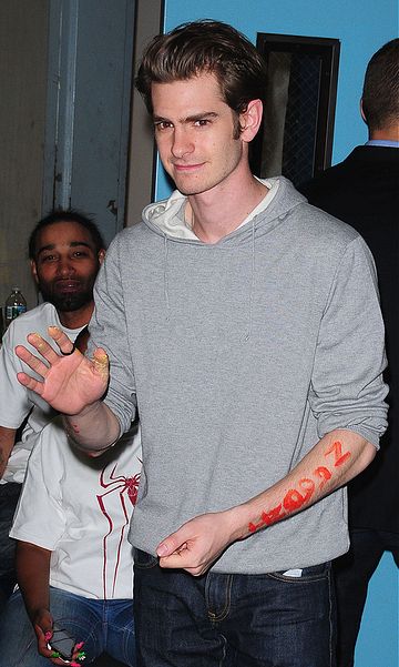 Cast of The Amazing Spider-Man at the 'Be Amazing' Stand Up Volunteer Initiative