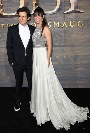 LA Premiere of The Hobbit: The Desolation of Smaug with Orlando Bloom, Evangeline Lilly and guests