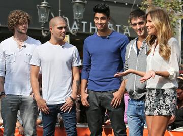 The Wanted and Cat Deeley 's US interview
