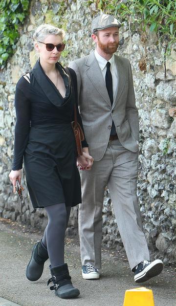 The funeral of Peaches Geldof