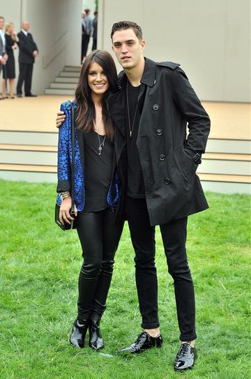 Celebs at Burberry Prorsum Menswear Show