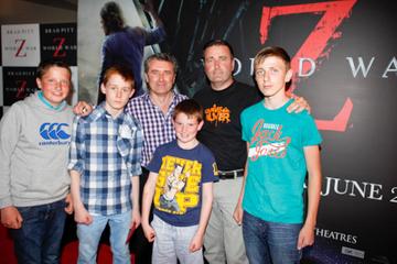 World War Z Irish Premiere