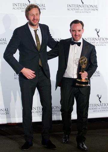 Chris O'Dowd &amp; friends at the International Emmy Awards Gala