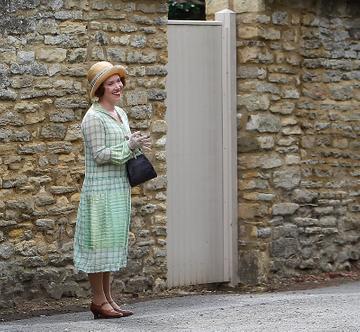 Downton Abbey cast filmshoot