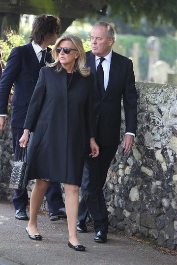 The funeral of Peaches Geldof
