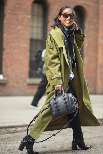 Mercedes-Benz New York Fashion Week Fall 2015 - Street Style