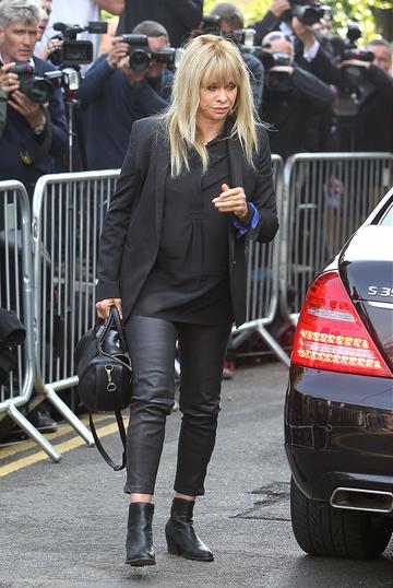 The funeral of Peaches Geldof