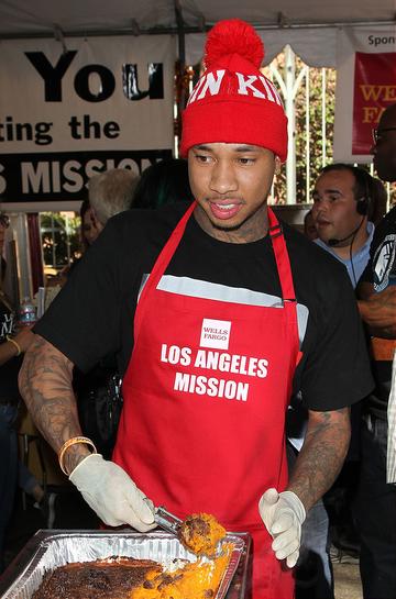 2014 LA Mission's Annual Thanksgiving For The Homeless