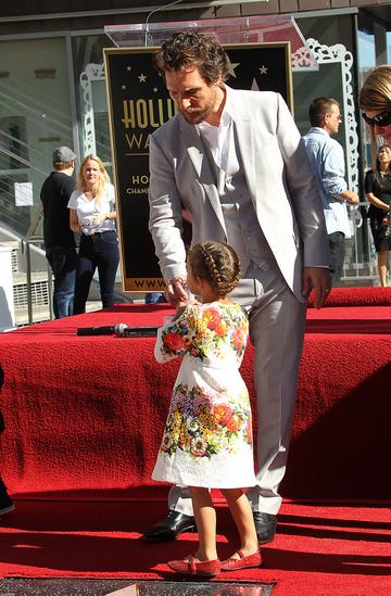 Matthew McConaughey Hollywood Walk of Fame Star Ceremony