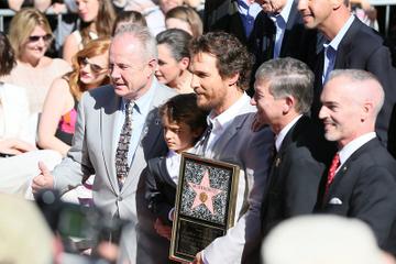 Matthew McConaughey Hollywood Walk of Fame Star Ceremony