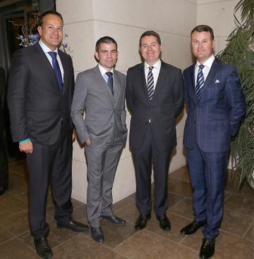 Dublin GAA Team attend the All Ireland Post Match Banquet at the Gibson Hotel