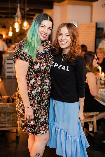 Angela Scanlon and Davis Factor host SmashBox Dinner