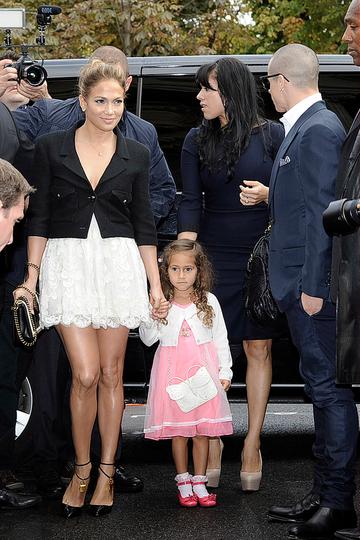 Chanel PFW with Jennifer Lopez and Kayne West