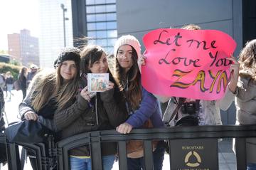 One Direction Fans in Madrid