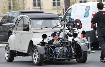 Celebs filming movie sequel 'Red 2' in Paris
