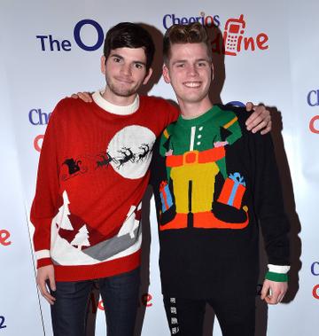 Celebs in their Christmas jumpers
