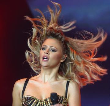Girls Aloud caught in crazy positions