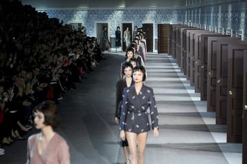 Paris Fashion Week Louis Vuitton Catwalk