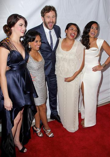 Chris O'Dowd attends Paris screening of The Sapphire