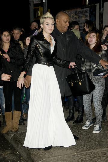 Miley Cyrus celebrates her Cosmopolitan Cover
