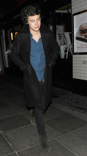 Harry Styles, Rita Ora and Noel Gallagher on a night out