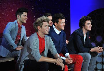 One Direction waxworks unveiled at Madame Tussaud's London