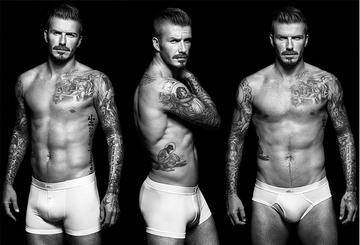 Beckham in his briefs