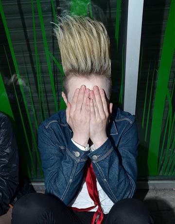 Jedward at Rehearsal for Westlife Concert