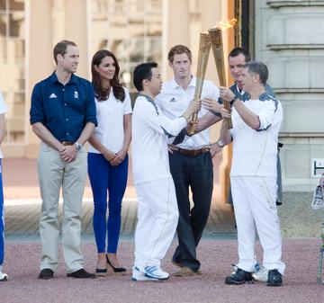 Kate Middleton and Prince William celebrate Olympics