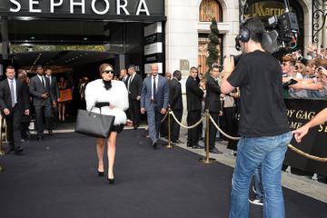 Lady Gaga at Champs Elysee