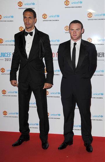 Manchester United Football Team at UNICEF Gala Dinner