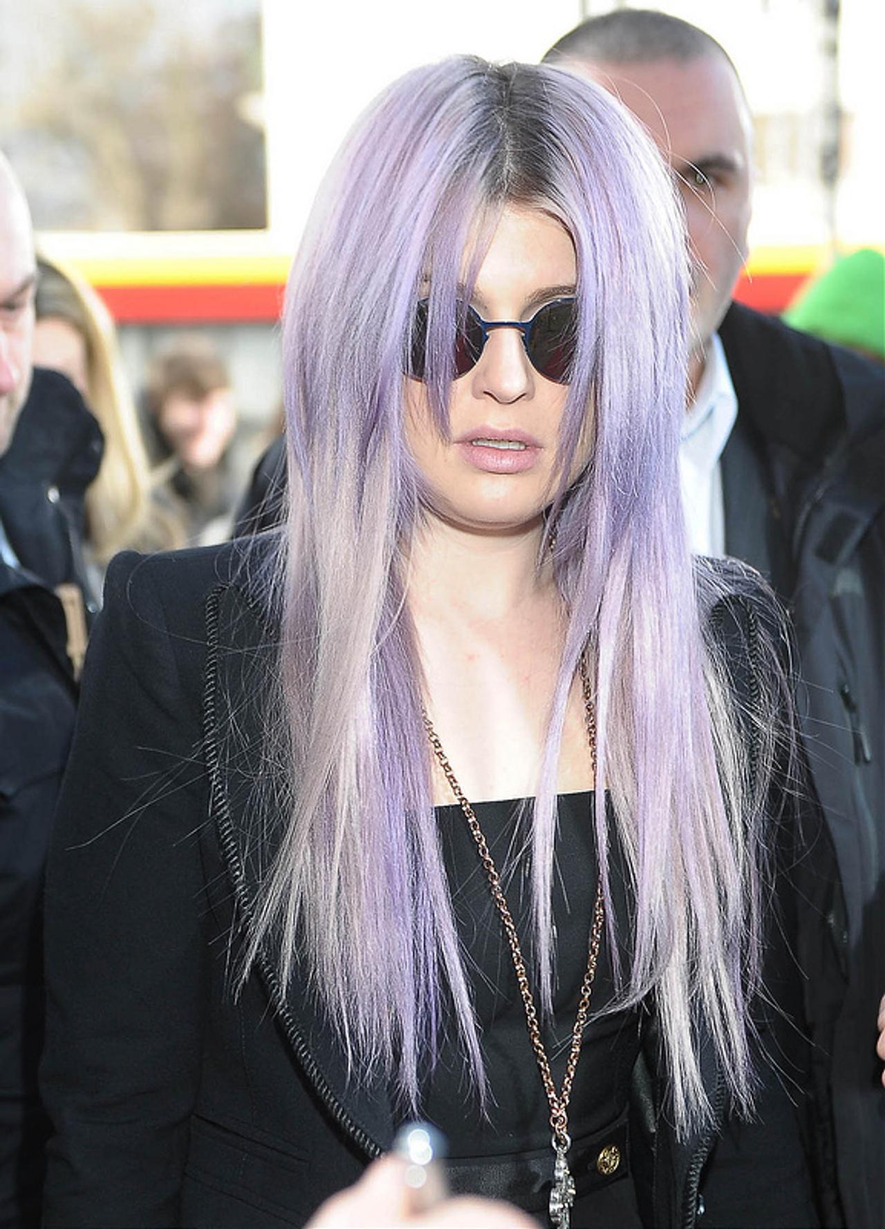 Kelly Osbourne s Purple Hair Entertainment ie Kelly Osbourne s Purple Hair Entertainment ie