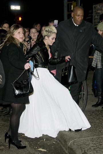 Miley Cyrus celebrates her Cosmopolitan Cover