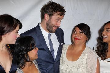 Chris O'Dowd attends Paris screening of The Sapphire