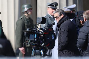 Set of the movie The Monuments Men