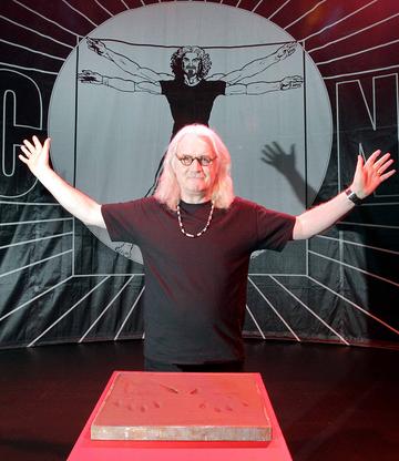 Billy Connolly handprint ceremony