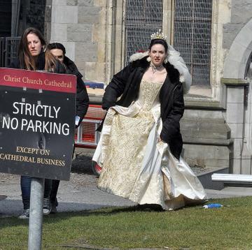 Mary Queen of Scots TV movie 'Reign' being filmed at Christ Church