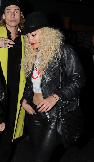 Harry Styles, Rita Ora and Noel Gallagher on a night out