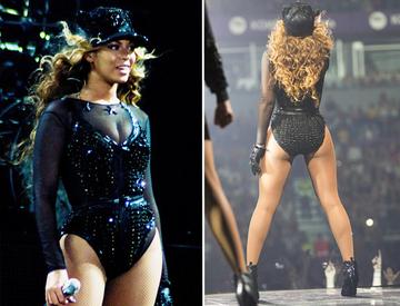 Beyonce's Back: Fierce face at the ready for the Mrs Carter Tour