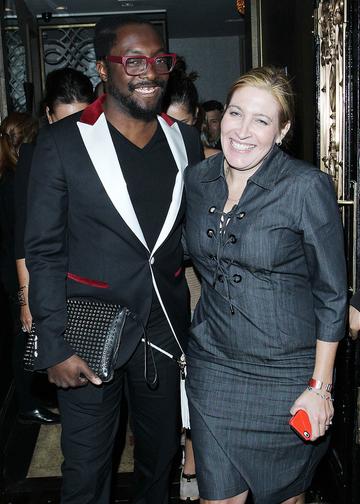 Cheryl Cole and Will.I.Am leaving London restaurant