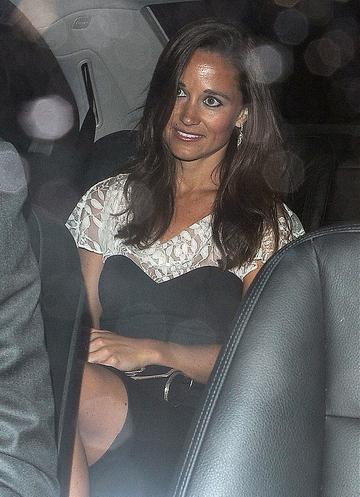 Pippa Middleton leaving Groucho Private Members Club