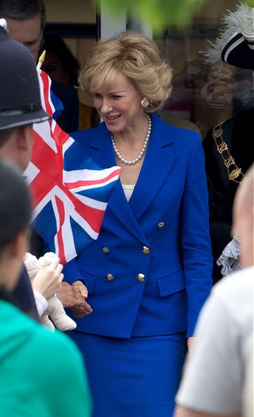 Naomi Watts on the set of 'Diana'