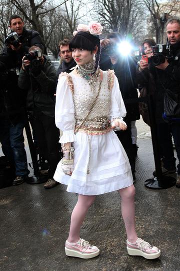 Paris Fashion Week Haute Couture Spring 2013 - Chanel - Outside Arrivals
