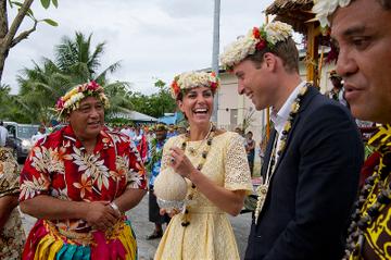 Prince William and Catherine in Fiji
