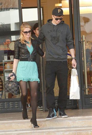 Paris Hilton and her boyfriend River Viiperi