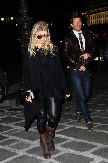 Fergie, Laura, Kim and more celebs heading home from a night out