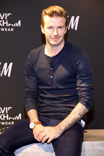 David Beckham - his new bodywear line