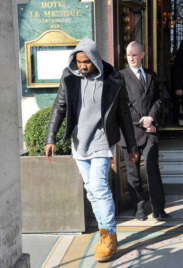 Kim and Kanye on the move