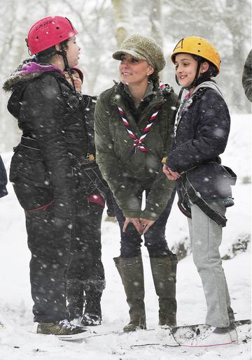 Catherine, Duchess of Cambridge goes camping